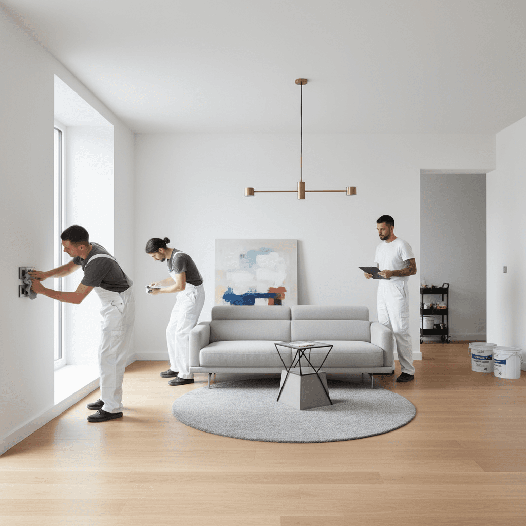 Residential painting project