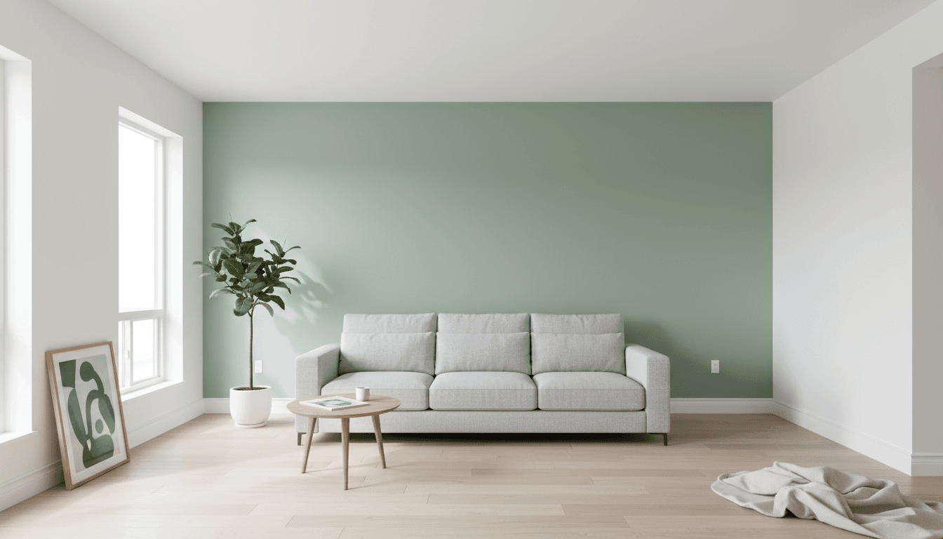 Bedroom interior painting project
